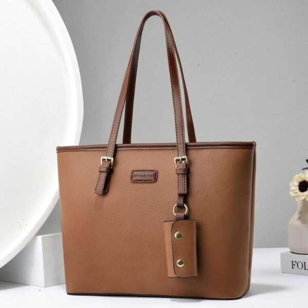 women's Plain tote Bag - Image 3