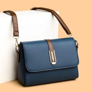 Small Square Leather Cross Body Women's Bag